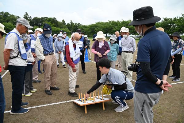 ペタンク輪投げ大会(1)